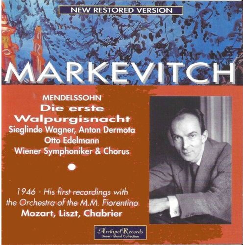 Igor Markevitch - Die Erste Walpurgisnacht: Midsummer Night's Dream  COMPACT